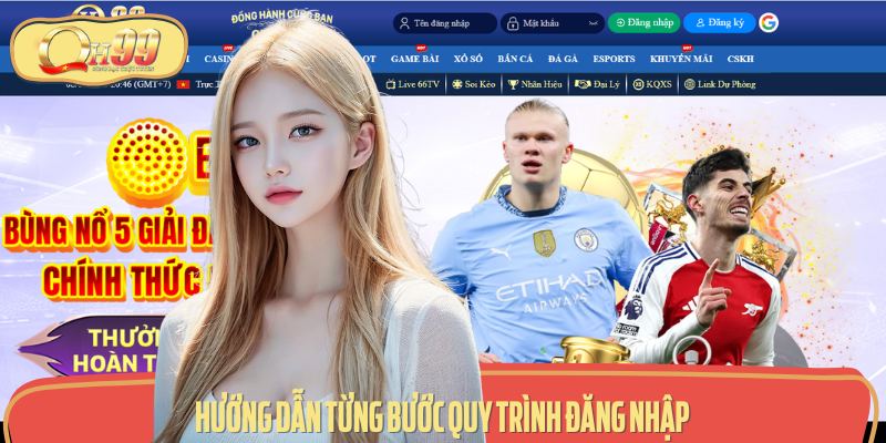 3 bước đơn giản để tiến hành đăng nhập vào hệ thống cá cược cho người mới bắt đầu