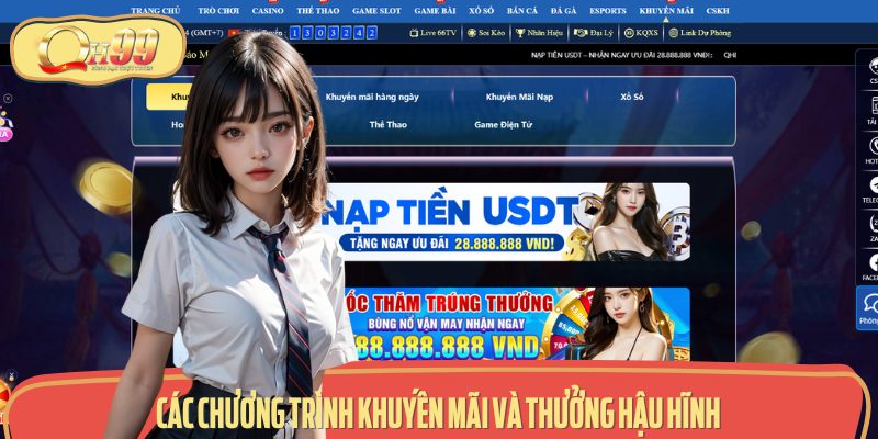 Các chương trình khuyến mãi và thưởng hậu hĩnh